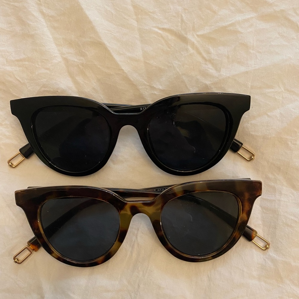 Black and Tortoise Sunglasses